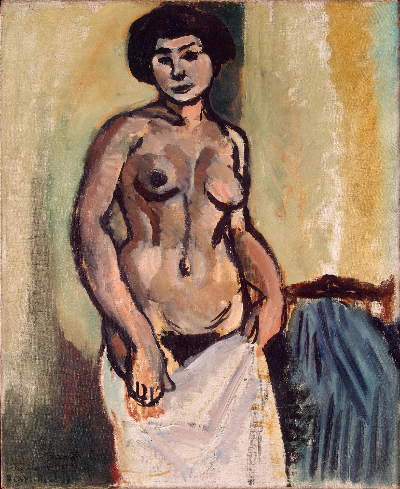 Henri Matisse - Nude. Study 1908